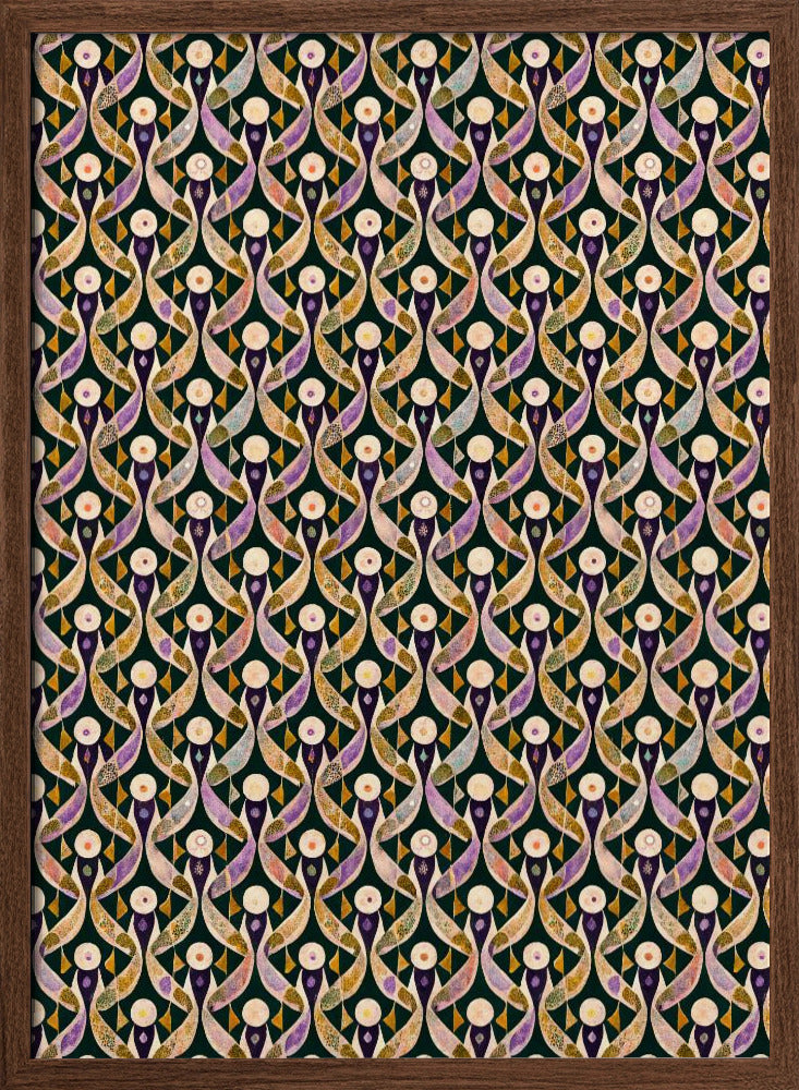 Shabby Pastel Pattern Poster